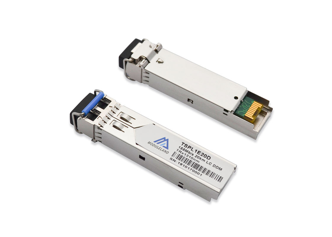 Émetteur-récepteur optique du duplex 1.25G SFP 1000Base-EX LC 40km 1310nm SMF de SFP d'Ethernet