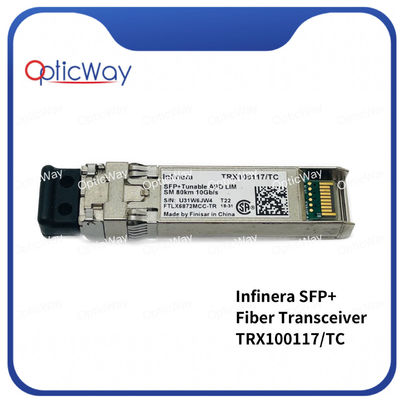 Infinera TRX100117/TC 10G DWDM Tunable APD LIM 80km LC SFP+ Transcepteur à fibre