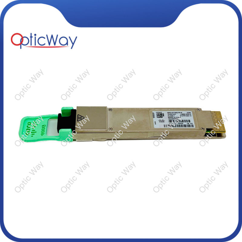 DOM QSFP28-DD Émetteur-récepteur à fibre QDD-4X100G-FR-S 400GBASE-XDR4 PAM4 1310nm 2km